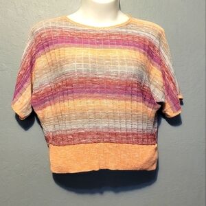 TWO-ONE-TWO New York Multi-Color Sweater L